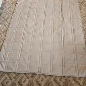New SARANONI Light Gray Weighted Blanket size 58" X 50"